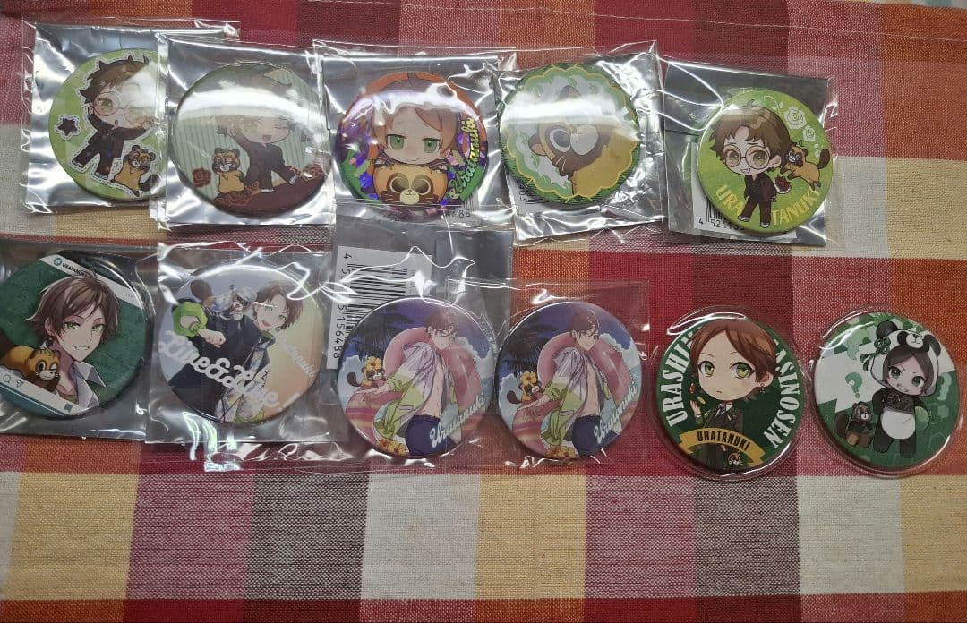 浦島坂田船グッズ　缶バッチ