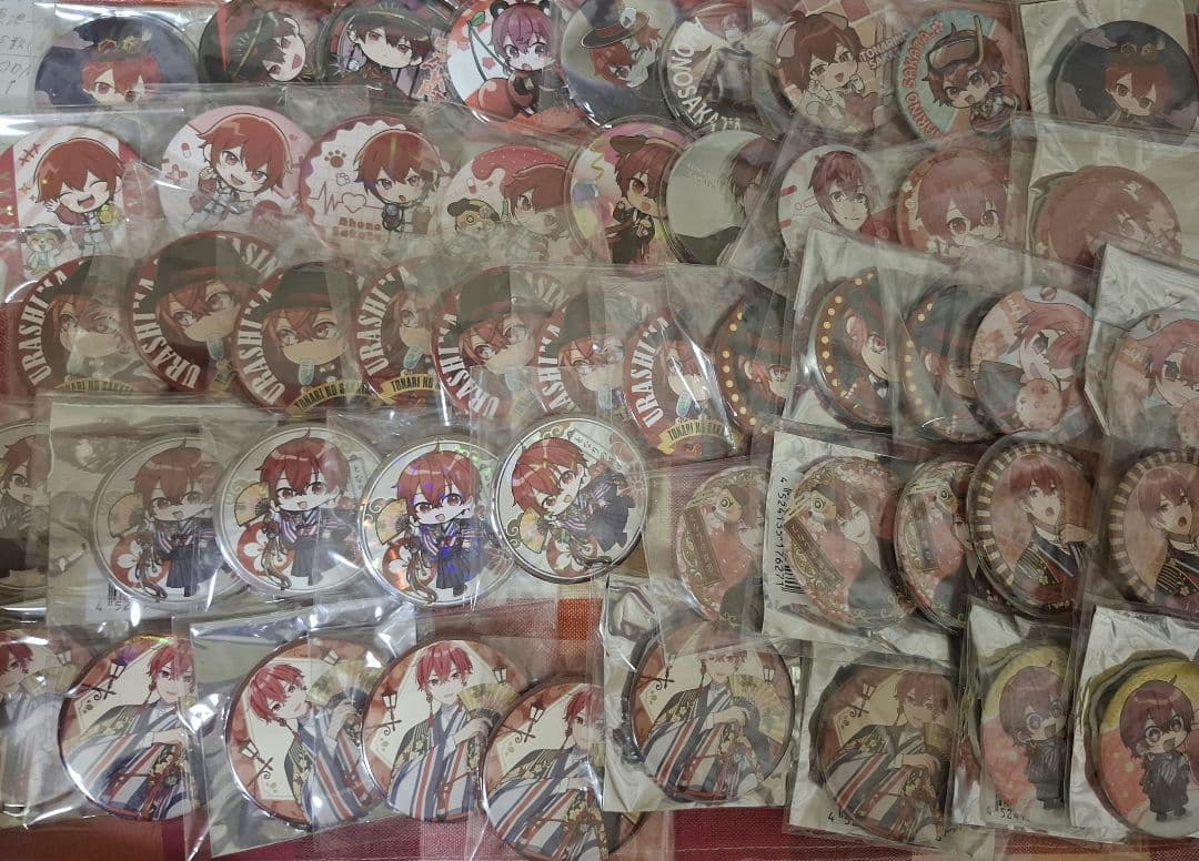 浦島坂田船グッズ　缶バッチ