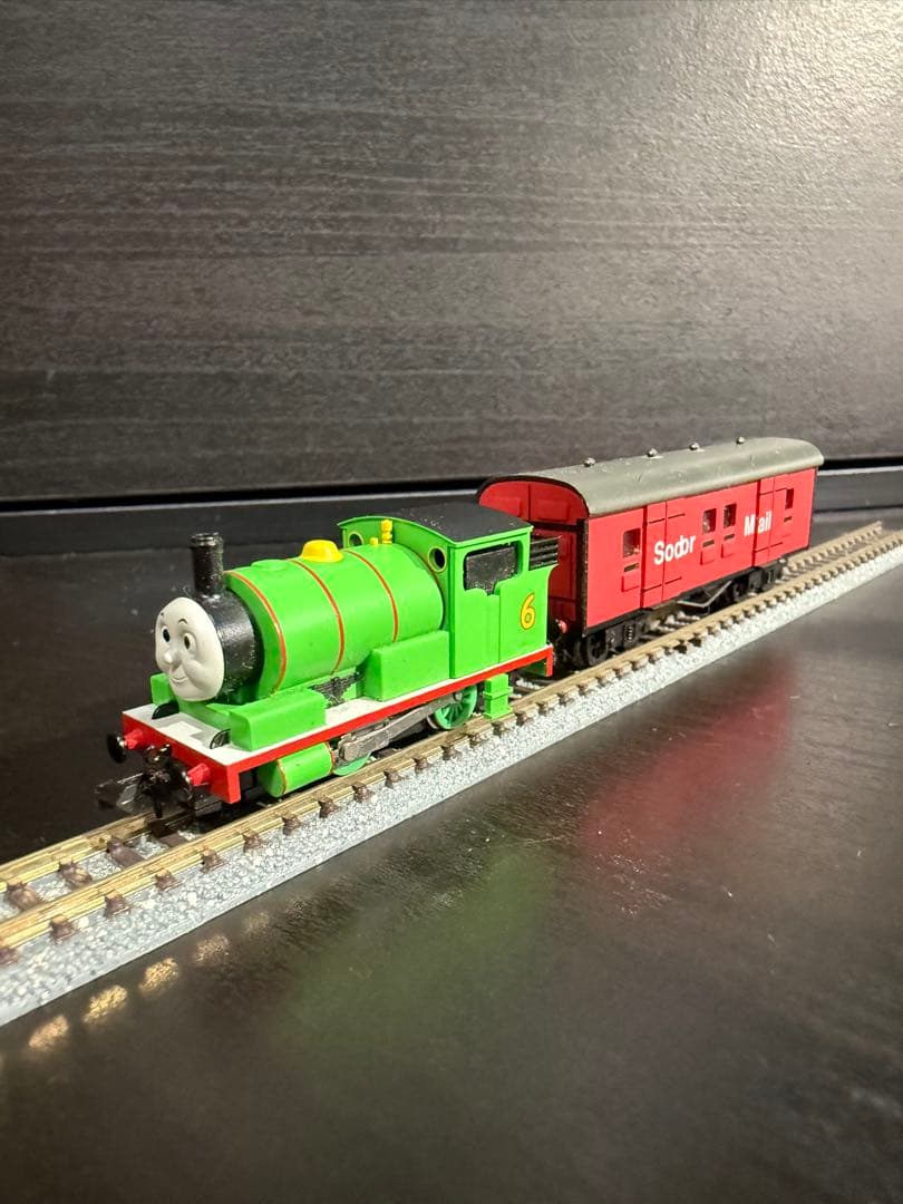 <ジャンク>NゲージTOMIX きかんしゃトーマス　パーシーセット　外箱欠品