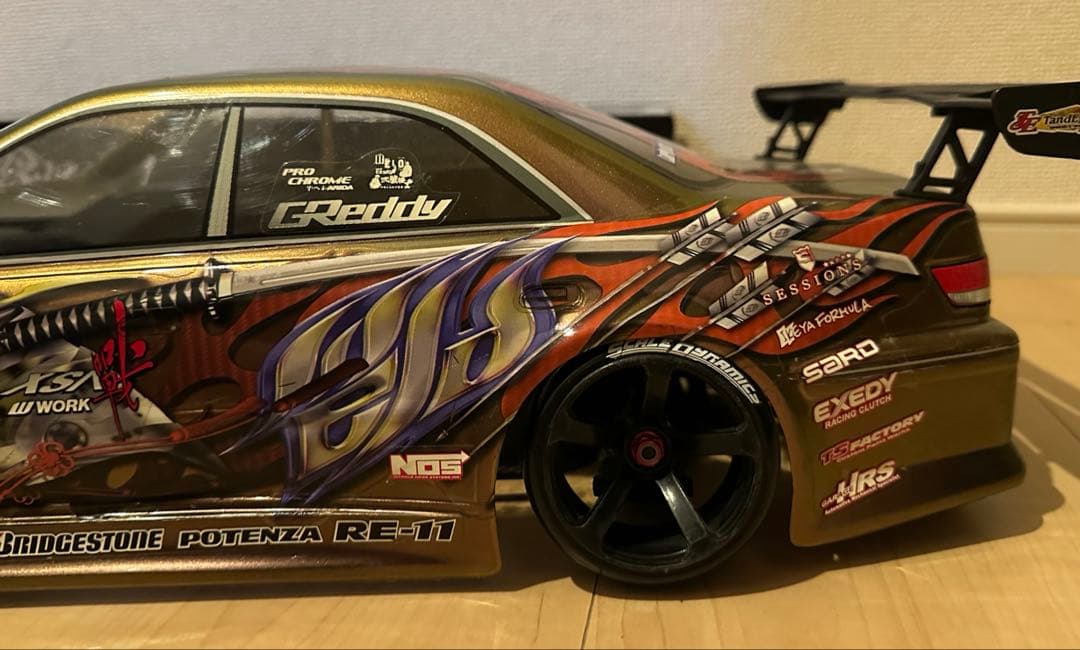 overdose Weld マークII VALINOマットサクラD5赤カーボン