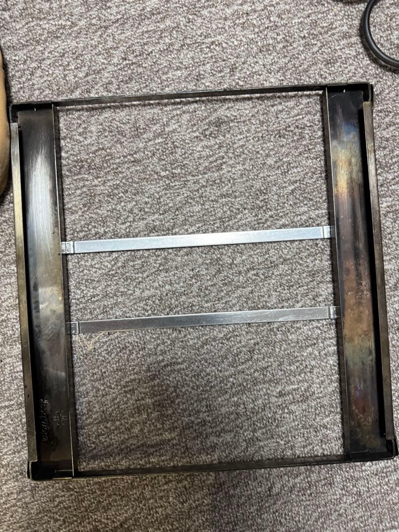 スノーピーク 焚き火台L スターターセット 収納ケース　耐熱塗装　黒 ブラック