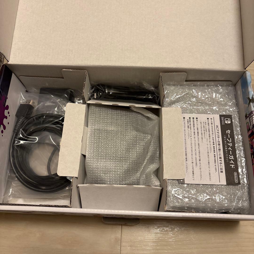 Switch 本体 Splatoon 2＋ソフト＋ケース＋SD128GB付