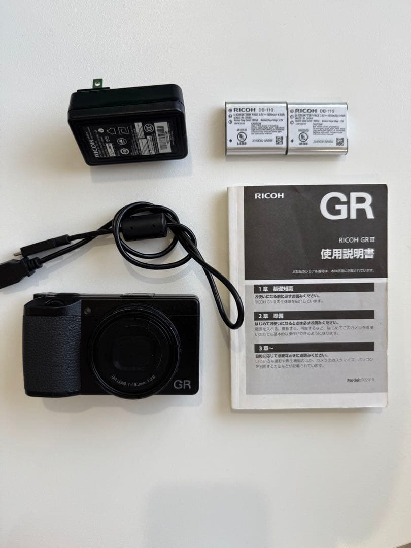RICOH GR III GRカメラ　リコー