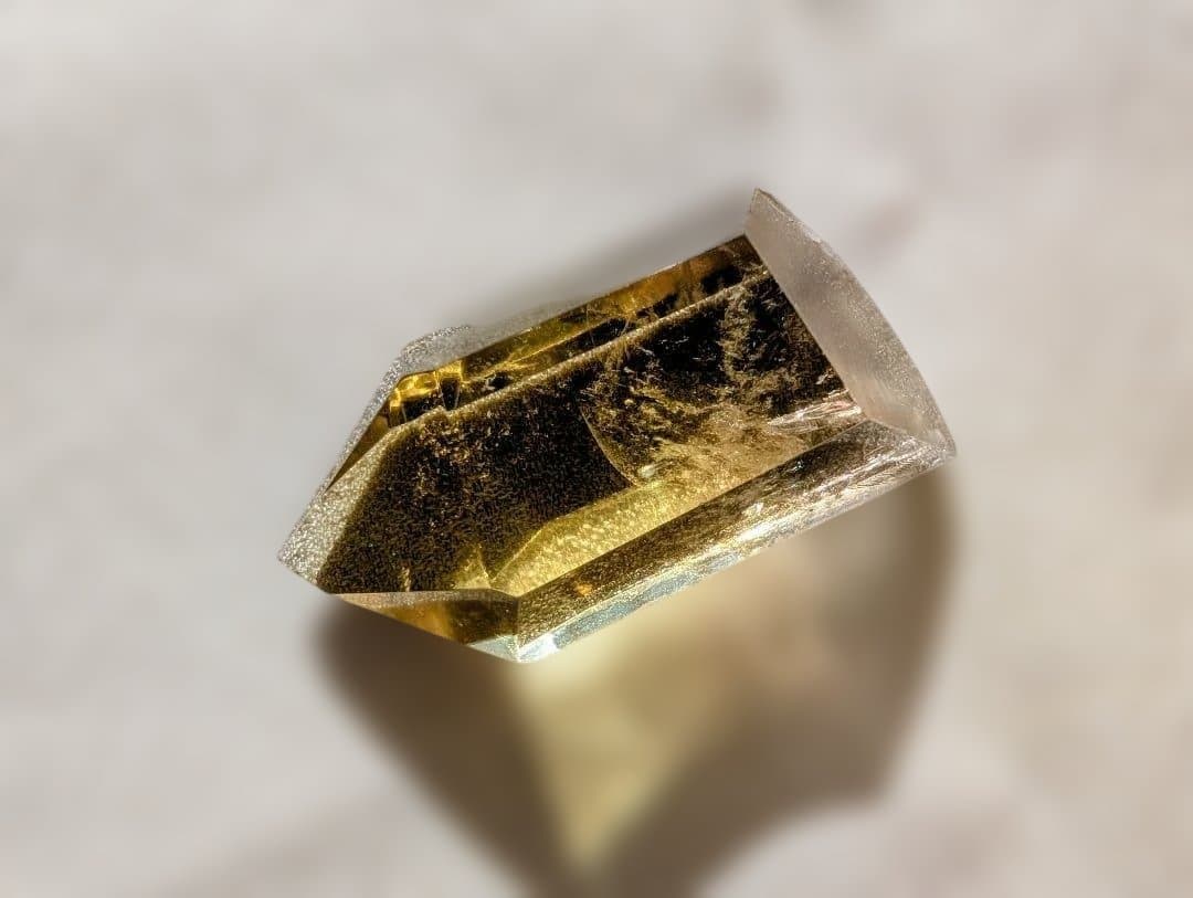 ホリミネラロジー コレクション ロシア ウラル 産シトリン 黄水晶　標本