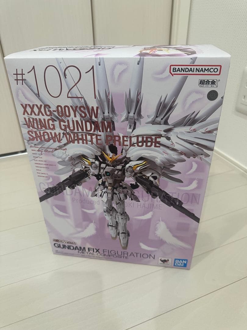 BANDAI ウイングガンダム スノーホワイトプレリュード再販版