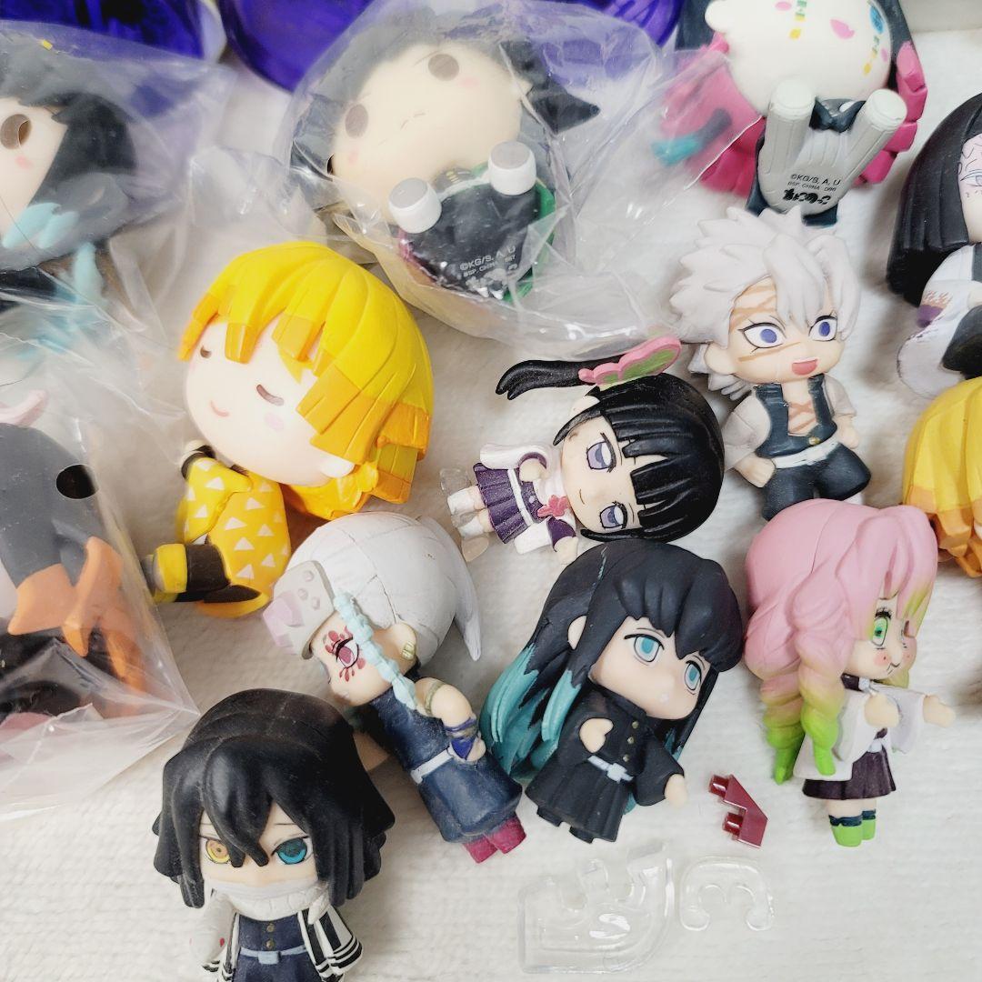 未使用鬼滅50点超まとめ売り☆ちょこのっこ座らせ隊フィギュアならぶんです煉獄