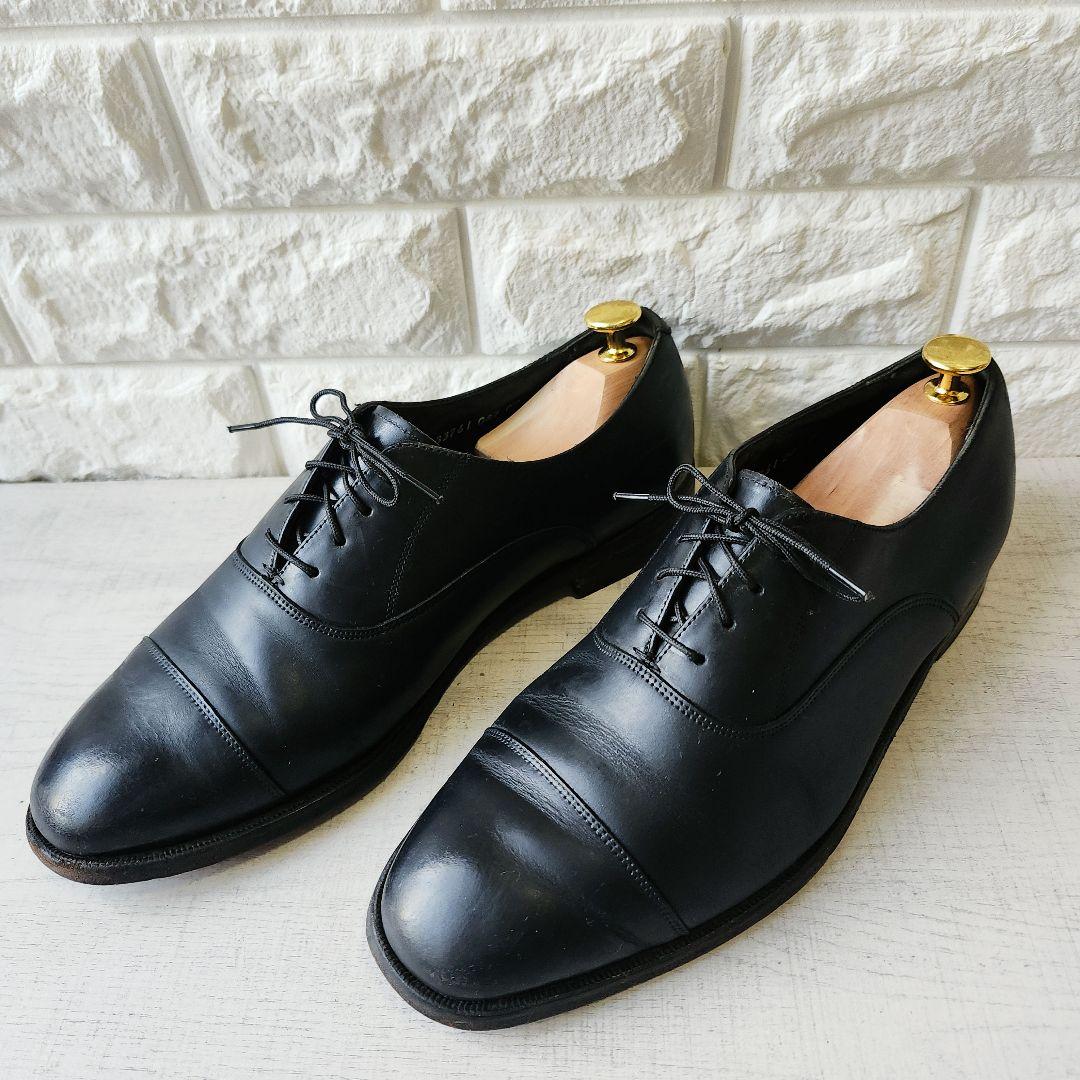 フローシャイム89'？？ビンテージ ストレートチップ 革靴US9