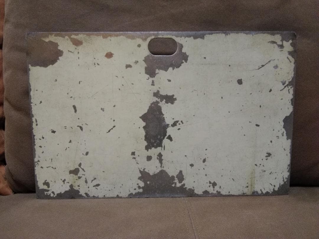 東海道新幹線 0系 愛称板 行先板 金属製 こだま 362号 サボ 方向幕ひかり