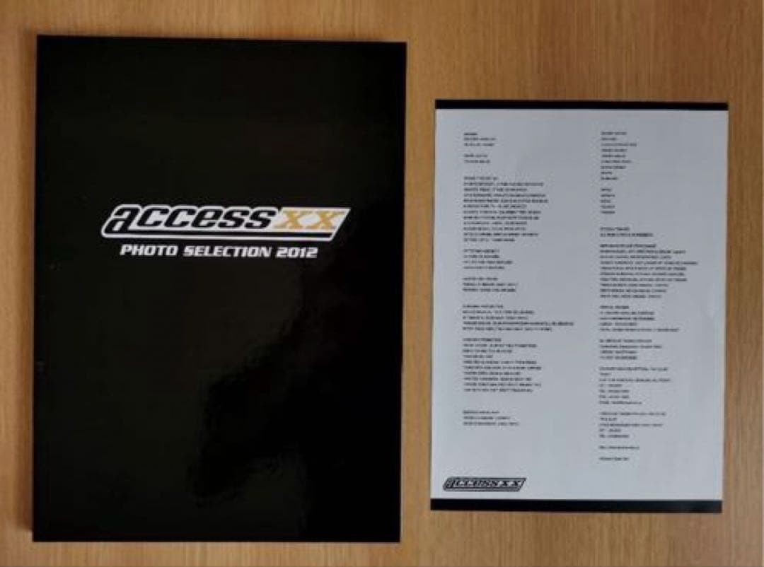 access XX PHOTO SELECTION2012 3冊セット＆限定CD