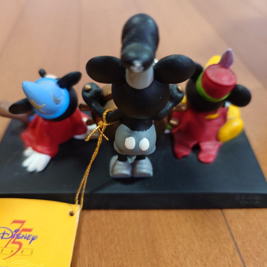 ディズニー ミッキーマウスThe Years 75 Years デスククロック