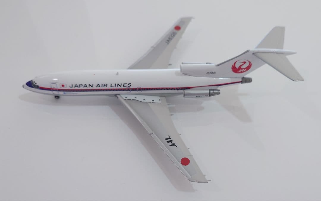 【稀少】JAL B727-46 （旧々鶴丸塗装）