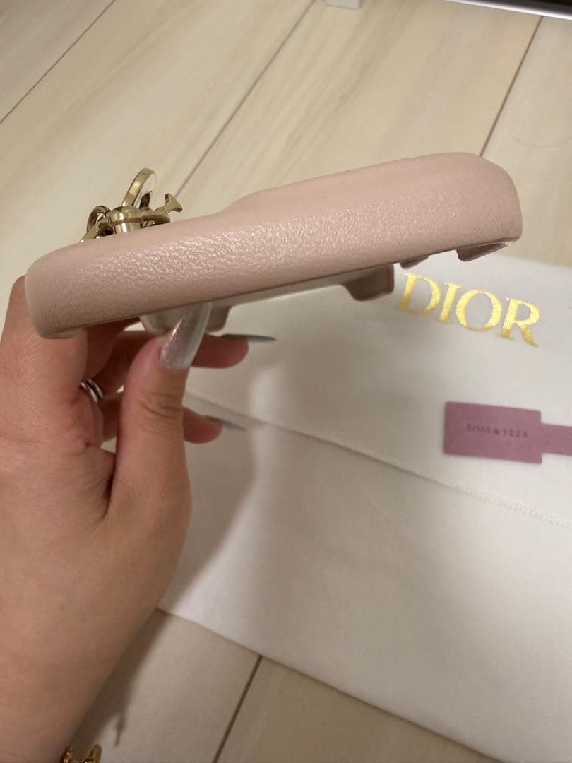 Dior キルティングレザー iPhoneケース