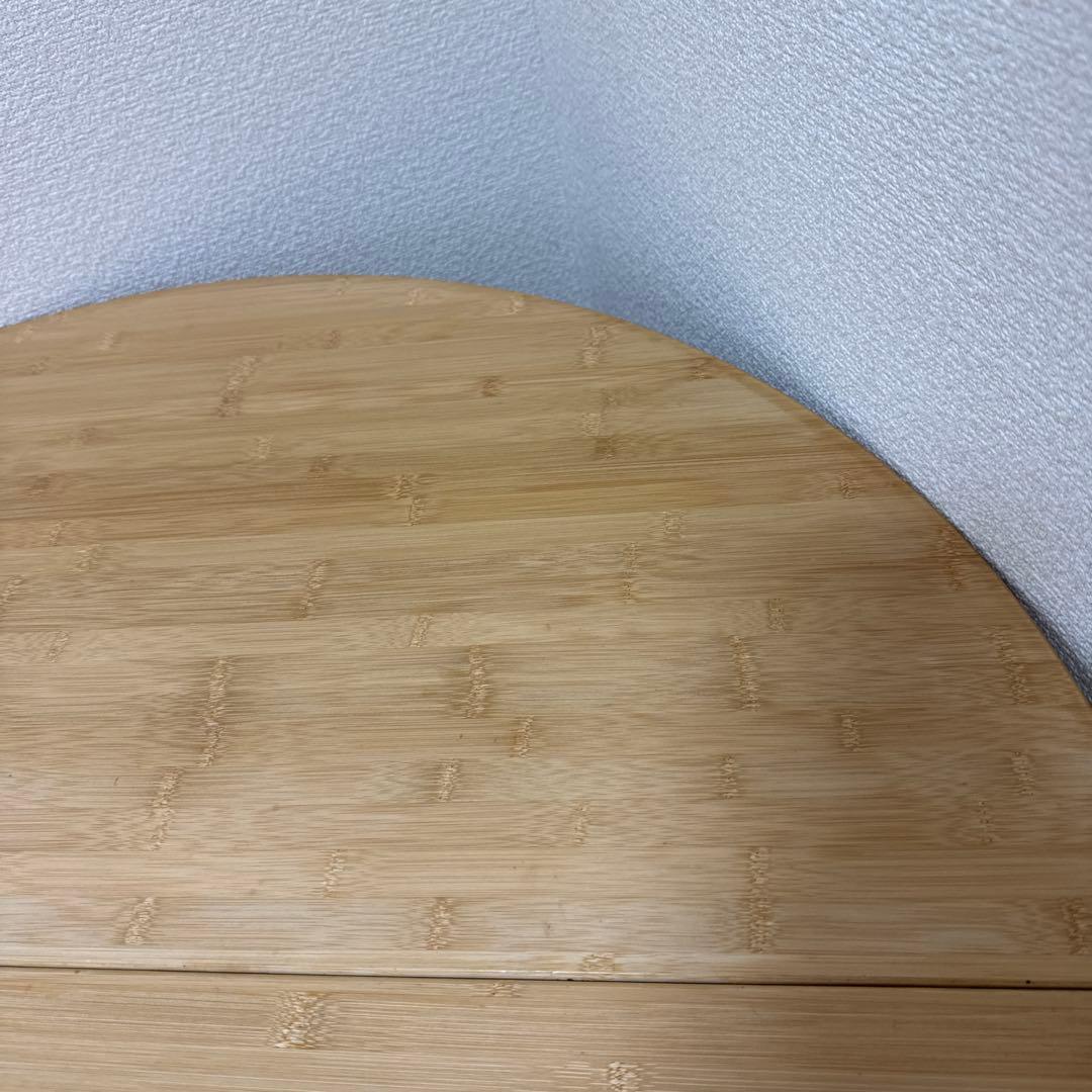 廃盤希少品☆【スノーピーク】ローテーブルラウンド 竹　LV-242 高さ調整可能