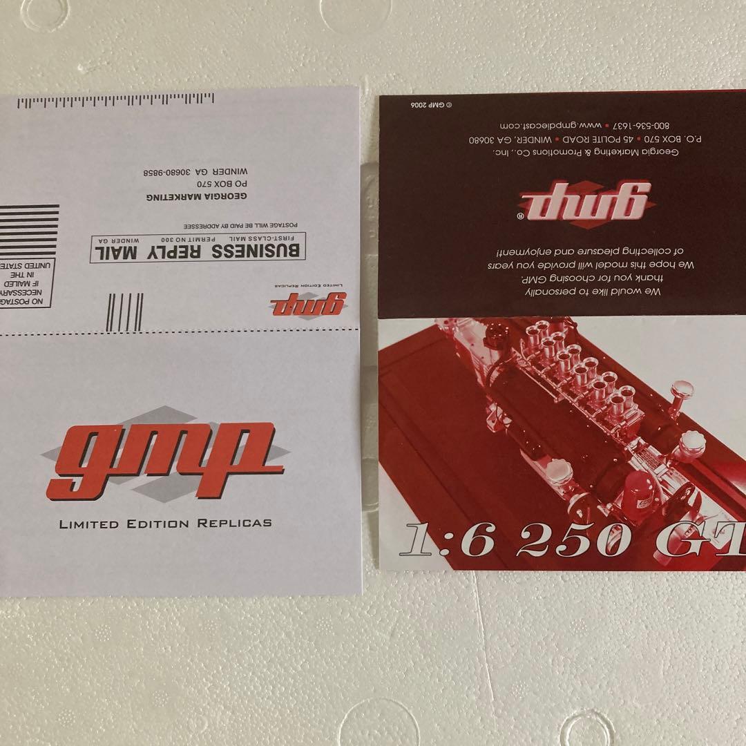 Ferrari 250GTO エンジン　1/6スケール完成品　GMP製