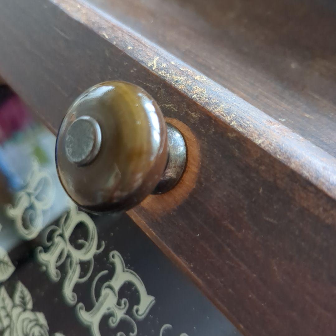 木製ブレッドボックス イマン　ブレッドケース アンティーク　ヴィンテージ