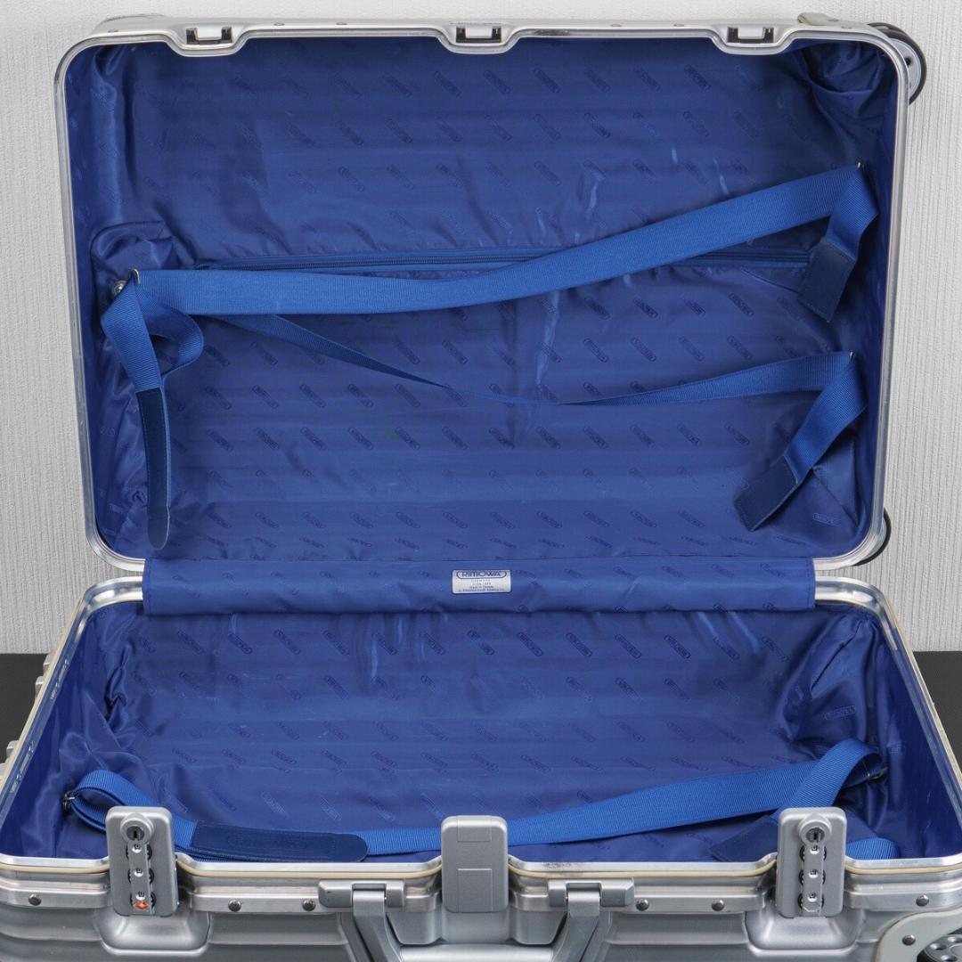 リモワ トパーズ 青ロゴ 63L 4輪 TSAロック チェックインM シルバー