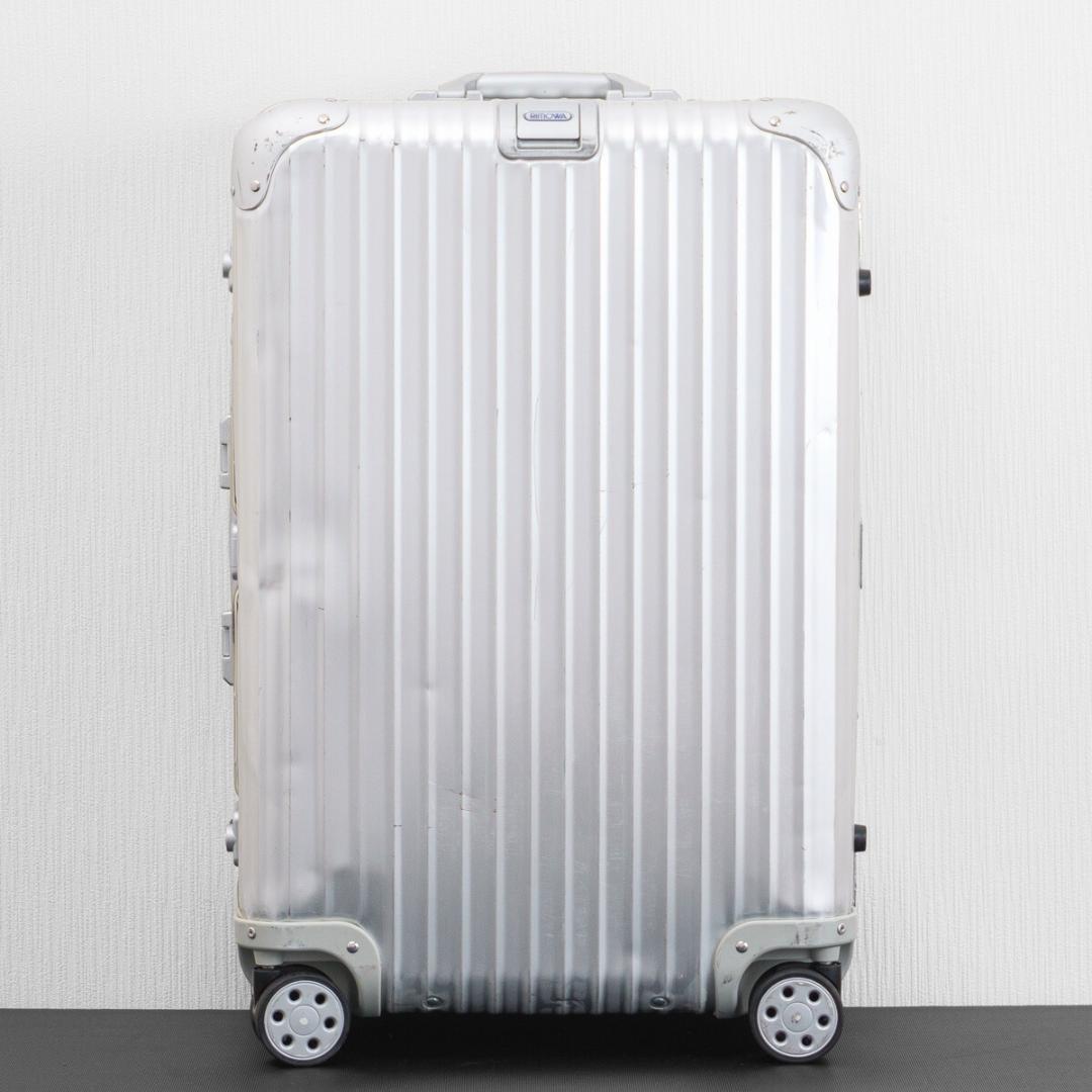リモワ トパーズ 青ロゴ 63L 4輪 TSAロック チェックインM シルバー