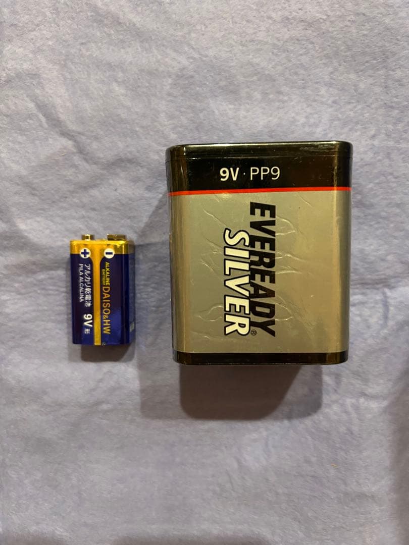 EVERREADY 9V PP9電池　スナップ付き