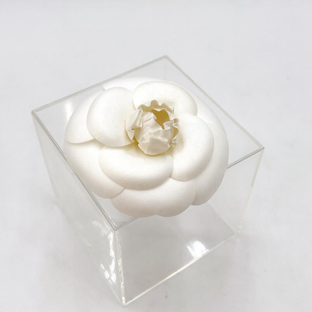 CHANEL　シャネル　カメリア　コサージュ　ココマーク付き　美品