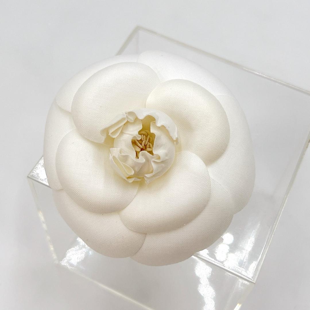 CHANEL　シャネル　カメリア　コサージュ　ココマーク付き　美品