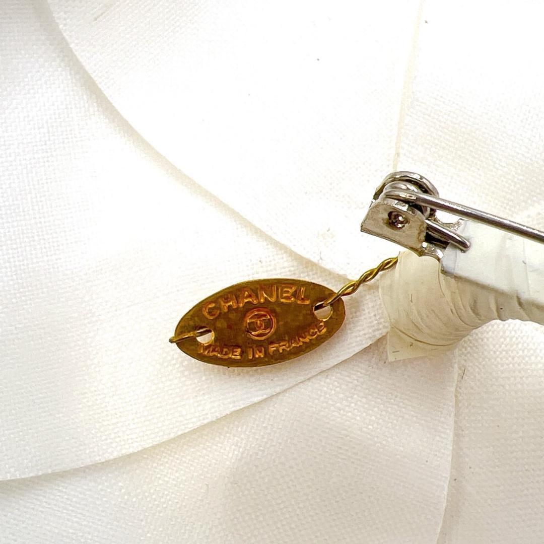 CHANEL　シャネル　カメリア　コサージュ　ココマーク付き　美品