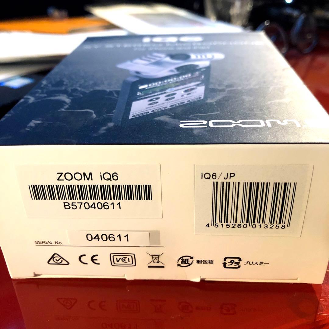 【新品未使用】ZOOM iQ6 XYステレオマイク【すいかくん】