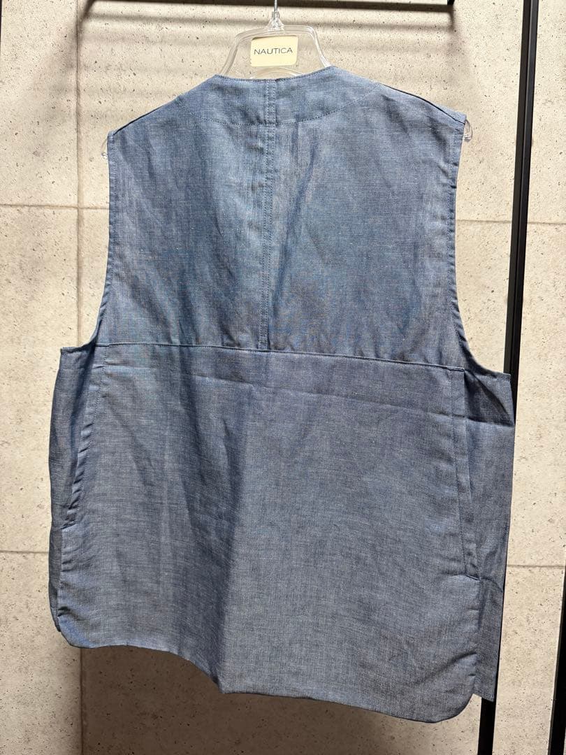 SASSAFRAS Landscaper Vest ゲームベスト シャンブレー