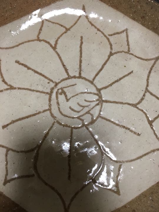 萩焼 金地博正作 皿 お値下げ