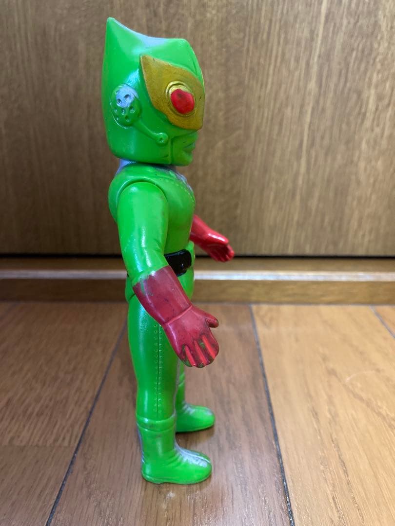 サンダーマスク　当時物　ソフビ