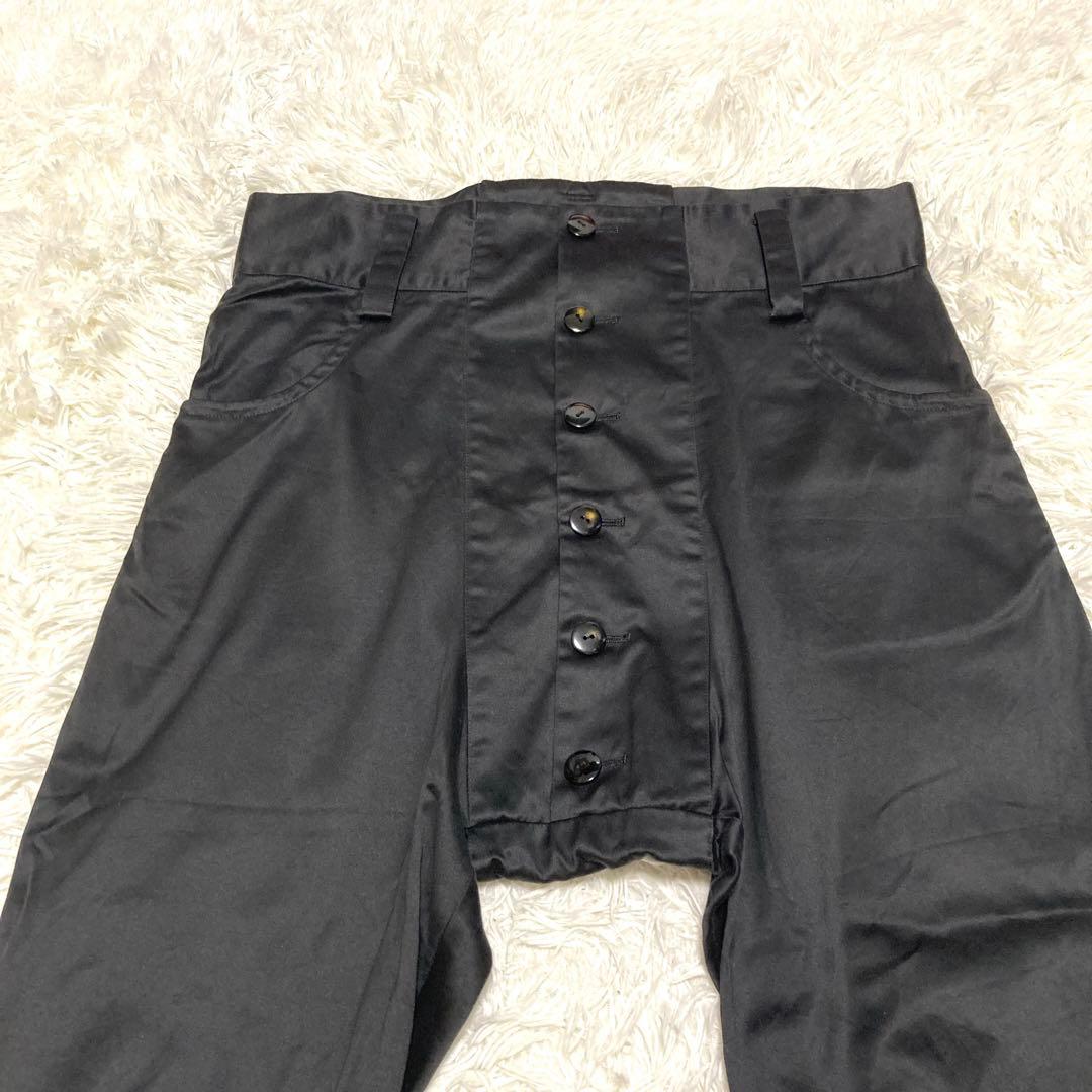 美品✨リミフゥ　ヨウジヤマモト　変形サルエルパンツ　黒　S オーバーサイズ