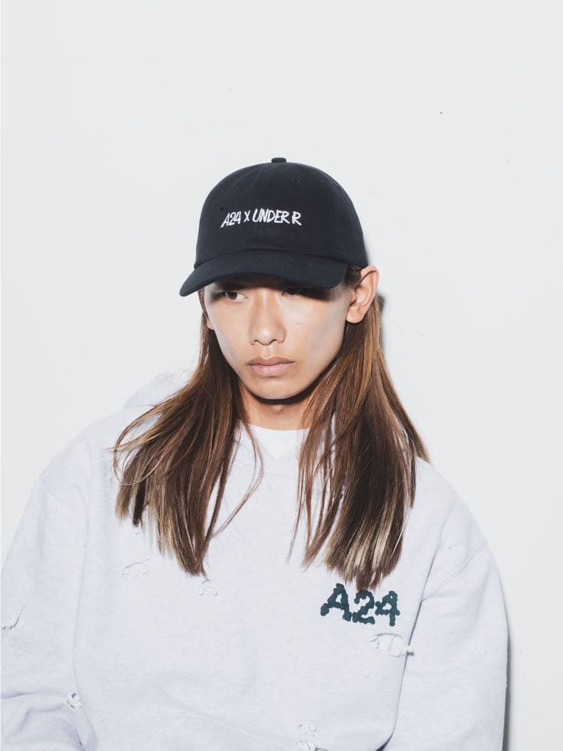 A24エートゥエンティーフォー　エンブロイダリーキャップ　ロンハーマン