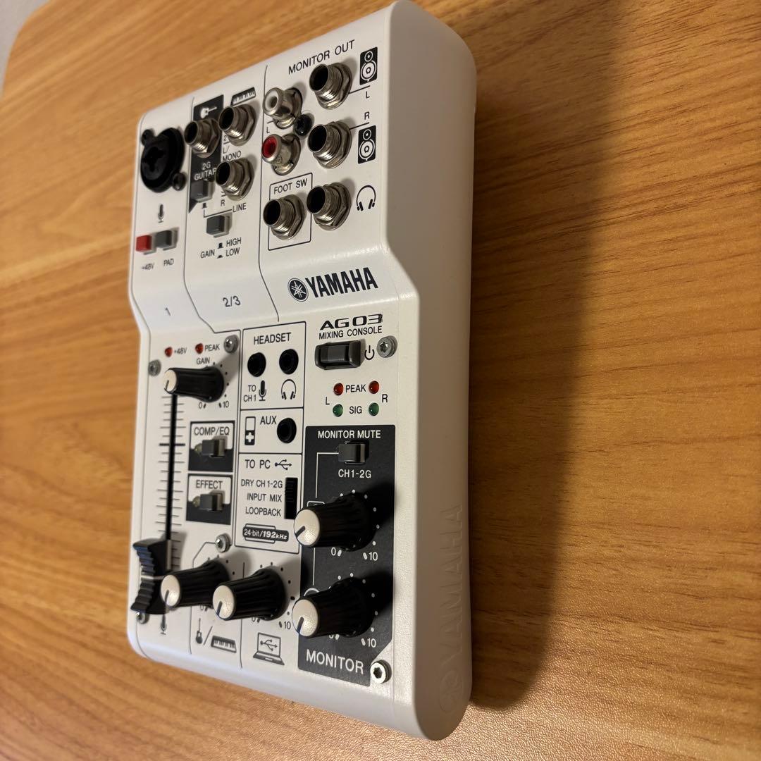 YAMAHA AG03 ミキサー　オーディオインターフェース　動作確認済　他