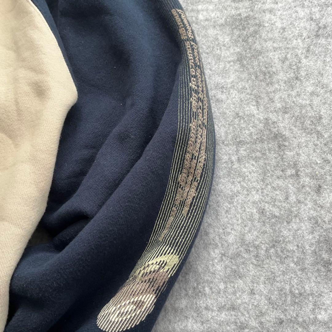 90s Y2K Piko ピコ ロゴプリント ジップアップパーカー 裏起毛 美品