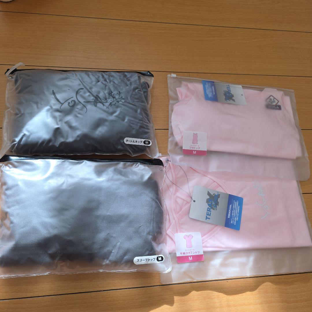 【未使用品】Mサイズ　ヨサ　yosa　ウェア4種類まとめ売り　よもぎ蒸し