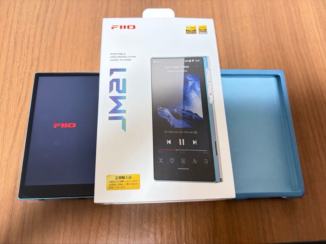 Fiio JM21 ブルー　純正ケース付き