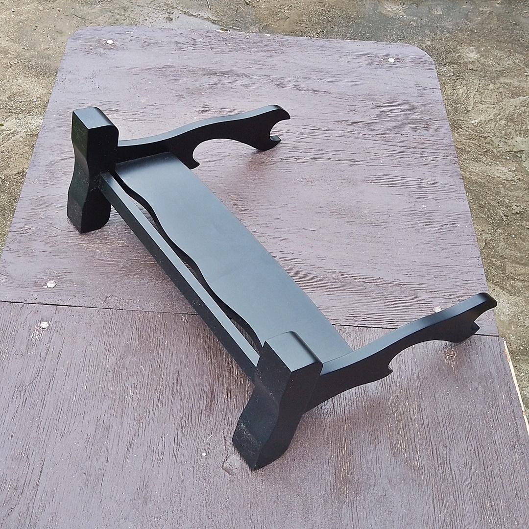 模造刀 日本刀 刀剣 刀掛台 二本掛台 据え置き式