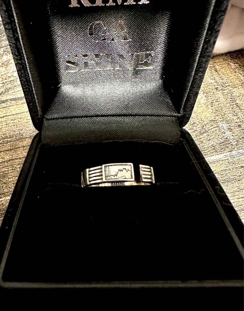 キミガシネ　レア　シルバー(SV925)リング　シン　月見真　首輪　指輪