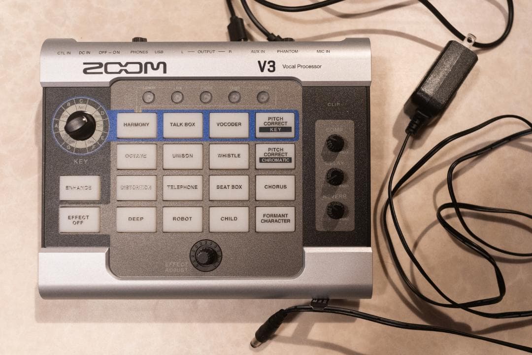 ZOOM ズーム マルチエフェクト ボーカルプロセッサ V3