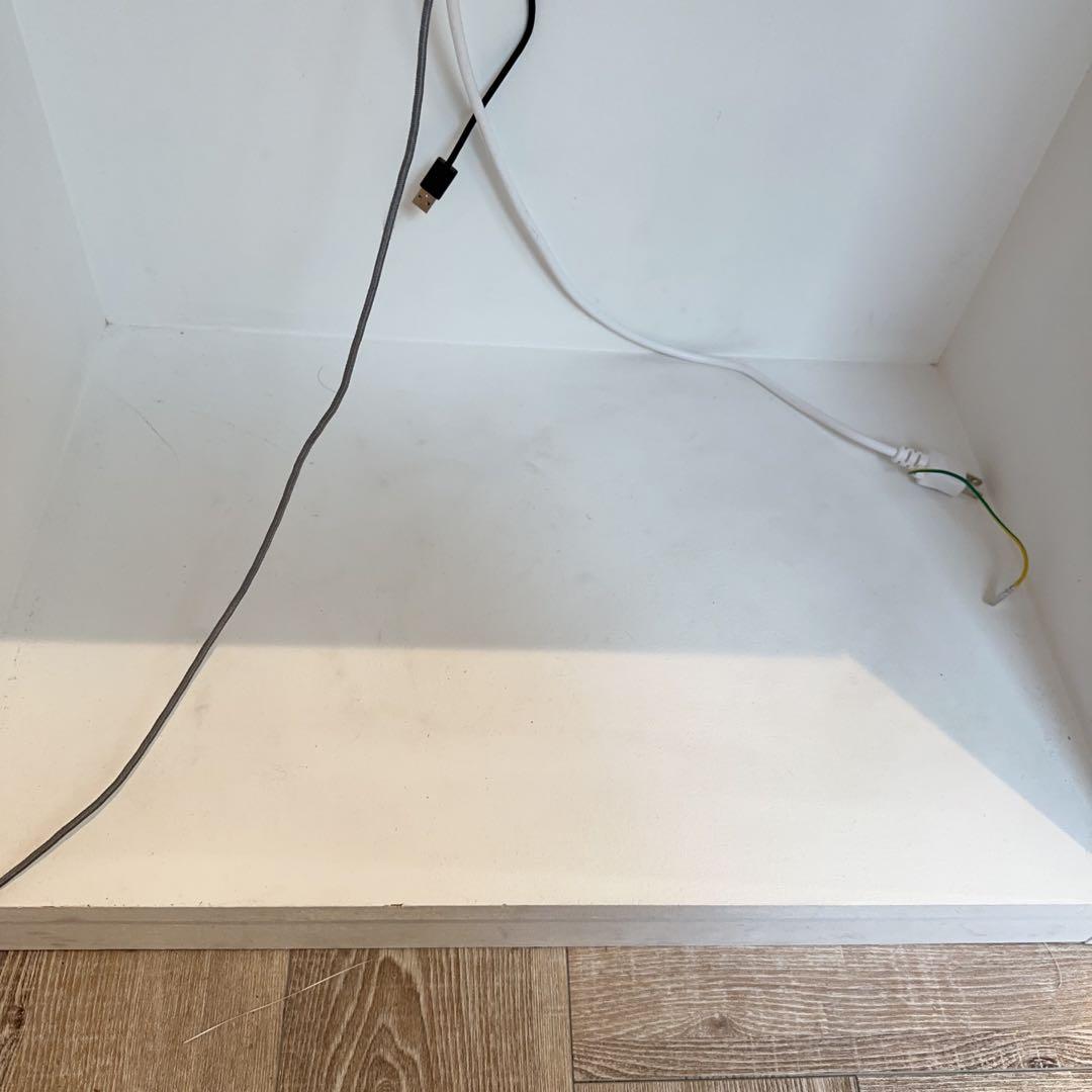 受付カウンター 幅100cm ホワイト 白レジカウンター アンティーク