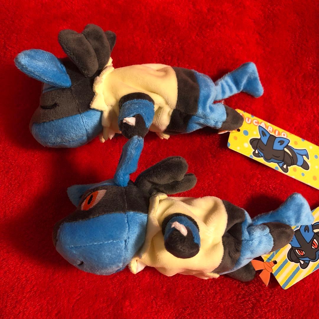 ポケモンセンター　くったりぬいぐるみ　ルカリオ　セット