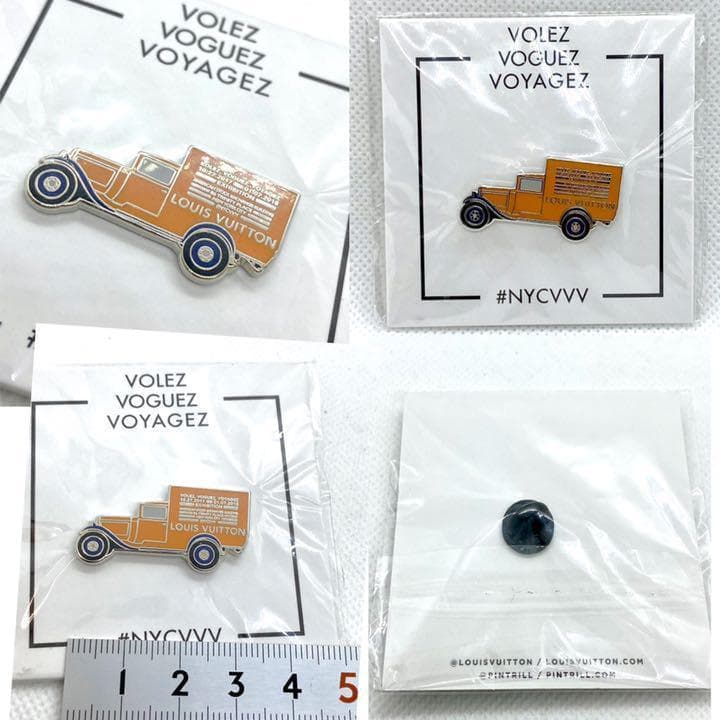 め*ン様 2017's★ ルイヴィトン ★限定 Pin Badge ×３★新品未