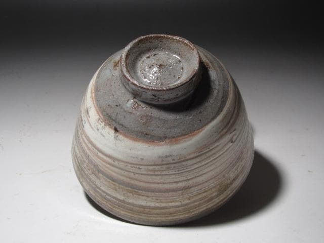 ☆　古三嶋茶碗　時雨　裏千家　十四代　淡々斎の花押がございます☆y604