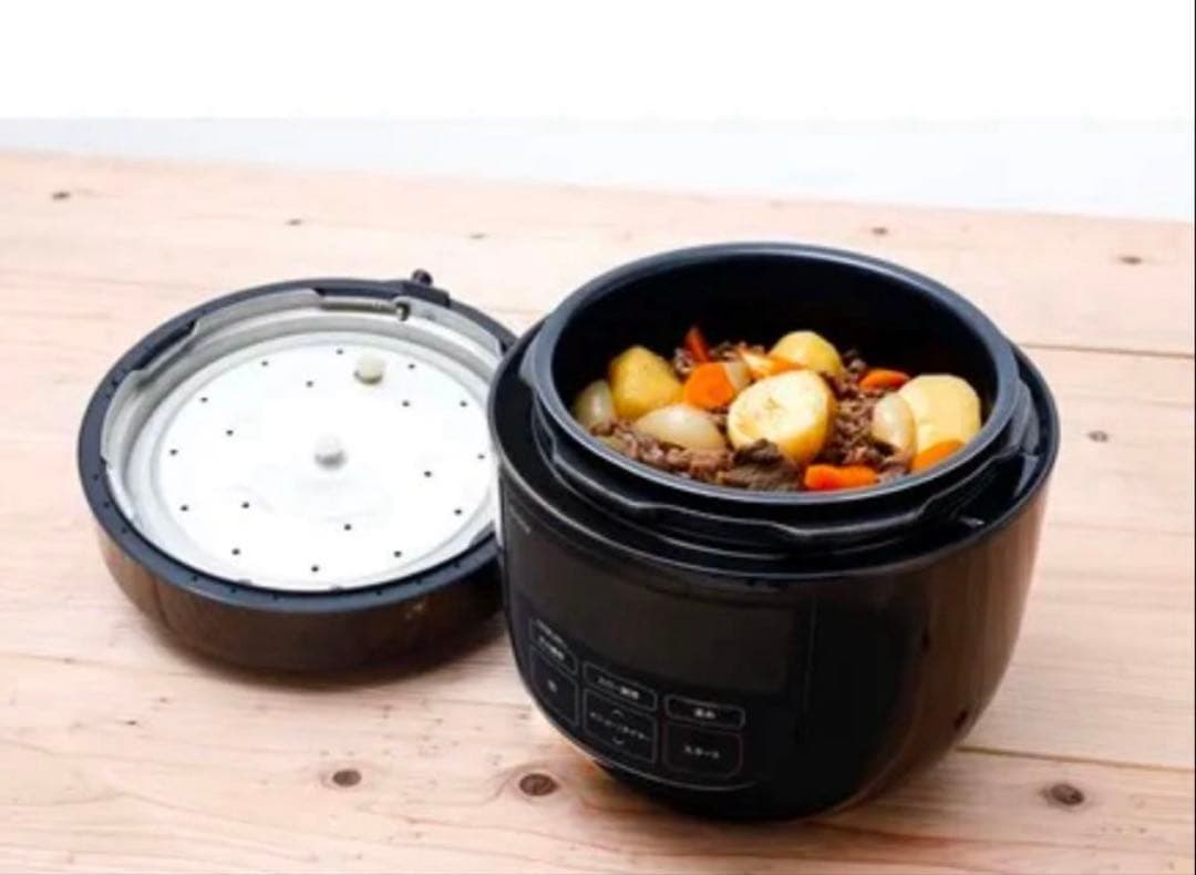 siroca 4L電気圧力鍋 SP-4D171(K) ブラック