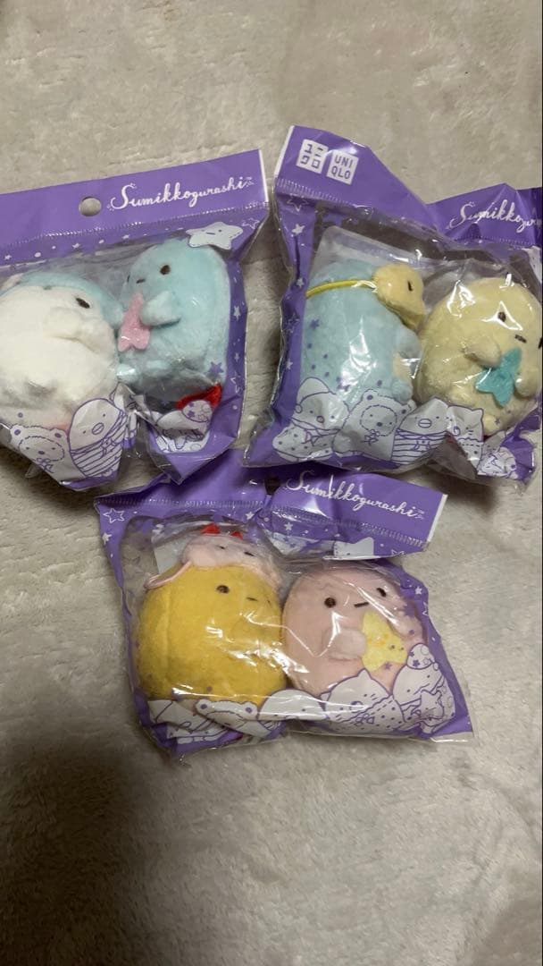 値下げ すみっコぐらし ユニクロ 3セット