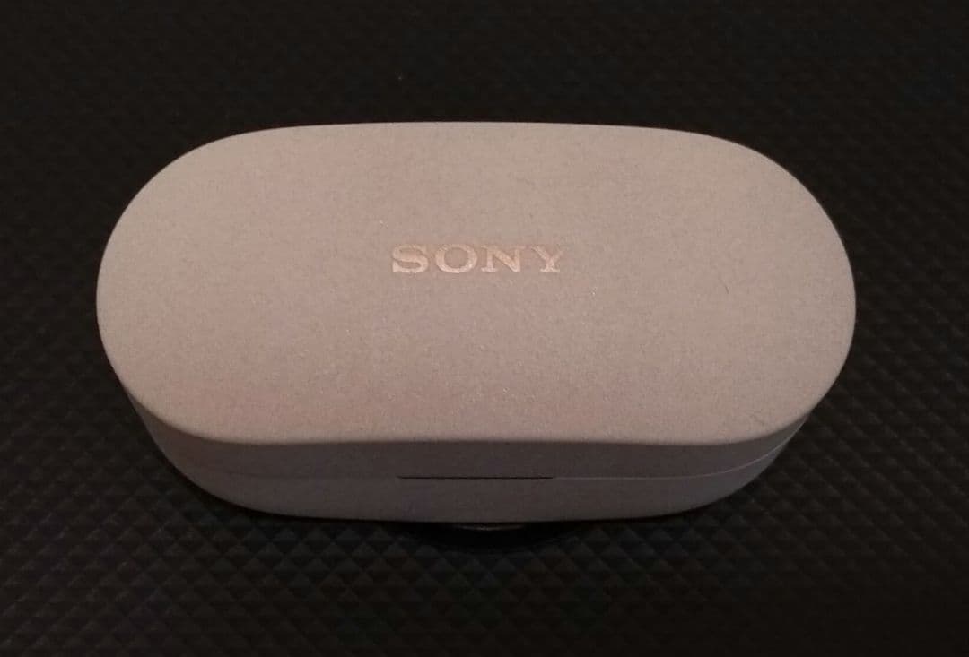 ソニー WF-1000XM4 バッテリー新品交換済 シルバー ワイヤレスイヤホン
