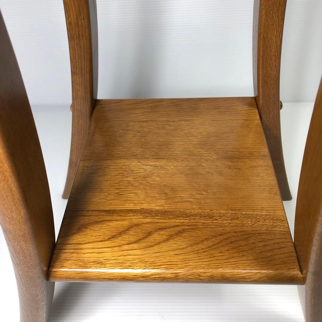 浜本工芸 / HAMAMOTO 花台 サイドテーブル 曲げ木 曲がり木