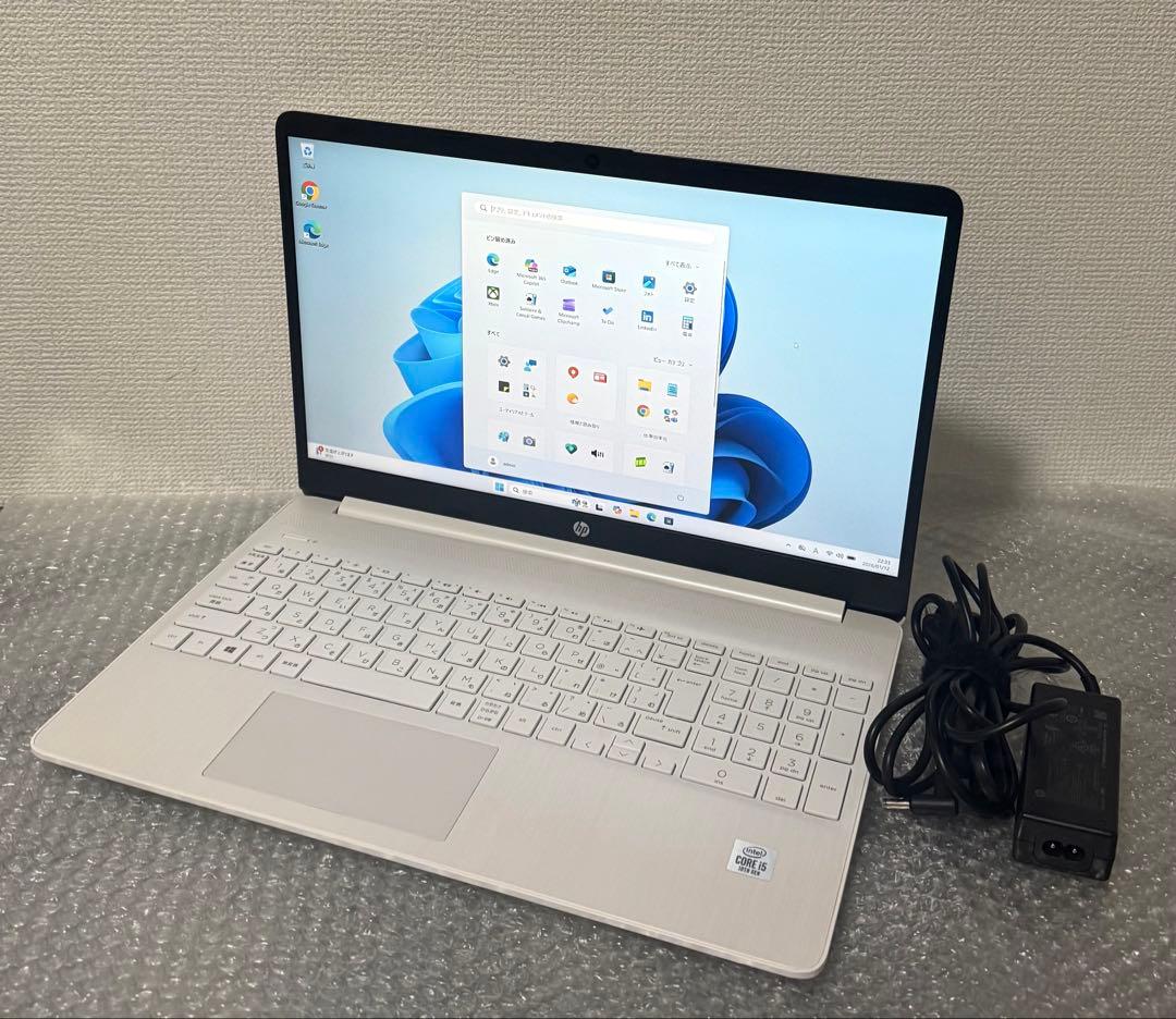 Windowsノート本体 Hp 15S-FQ1066TU i5-1035G1 Ram 8/512GB