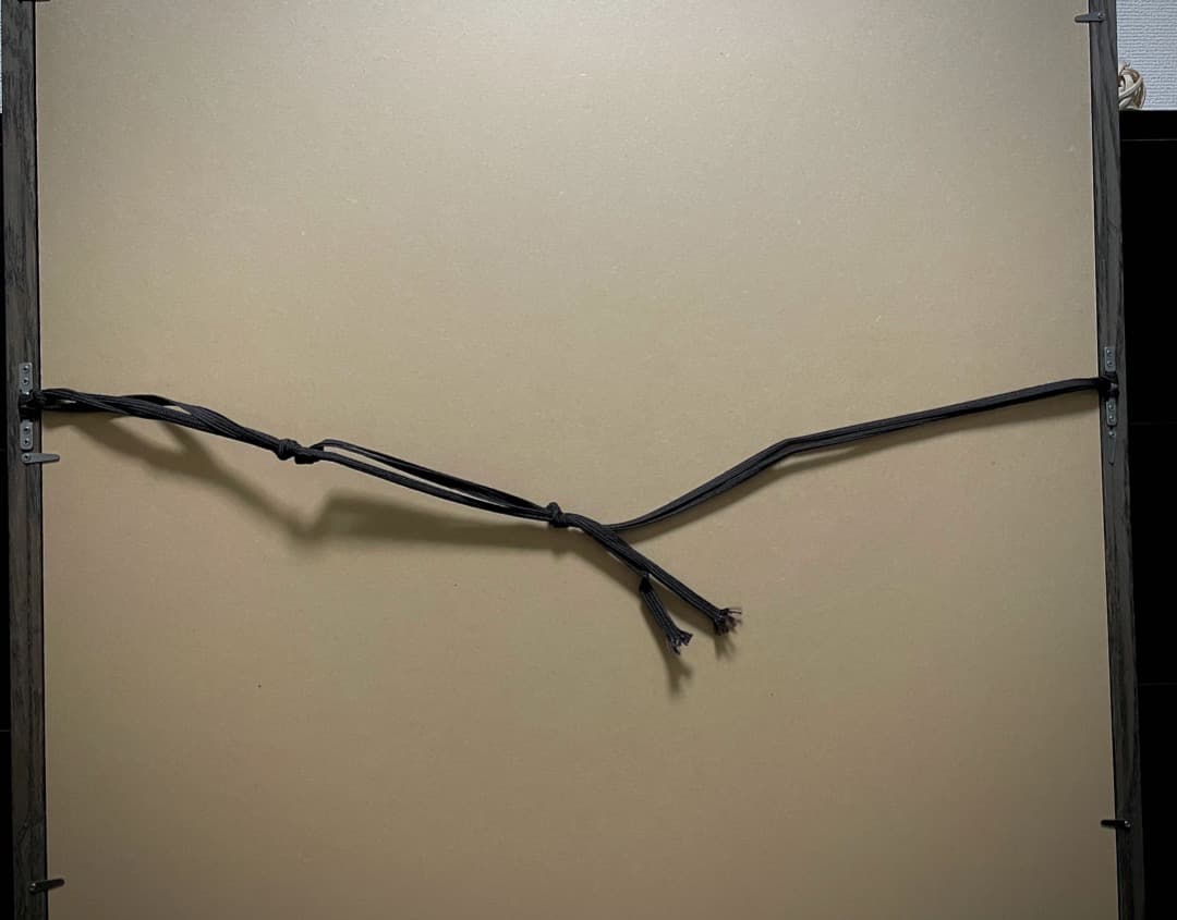 ミュシャ 四つの花（アイリス・バラ）　絵画　額縁つき