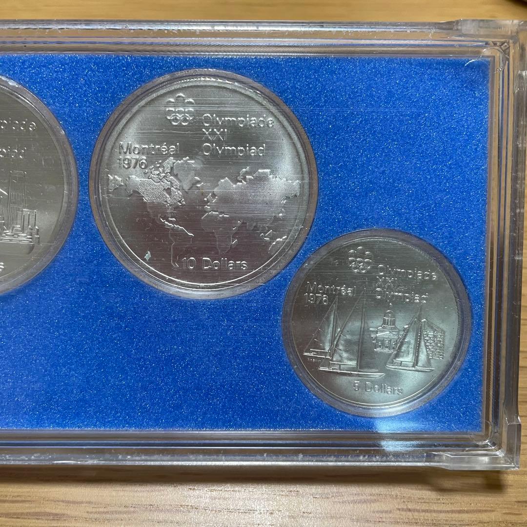 第21回 オリンピック モントリオール大会 記念銀貨セット