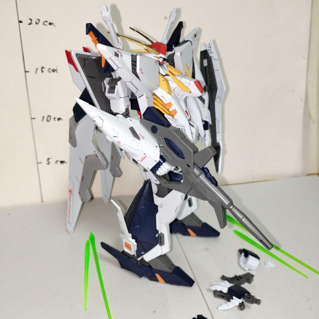HG 1/144 クスィーガンダム 閃光のハサウェイ 塗装完成品 ガンプラ